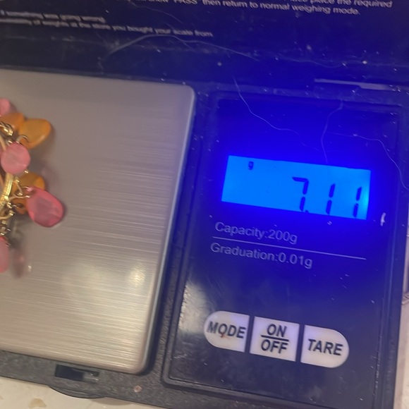 1.75” gold plated hypoallergenic Cleopatra open hoop latch back earrings - Picture 12 of 12